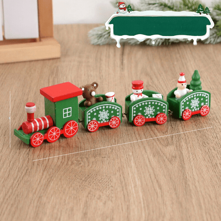 Christmas Train | Cheerful Wooden Decoration