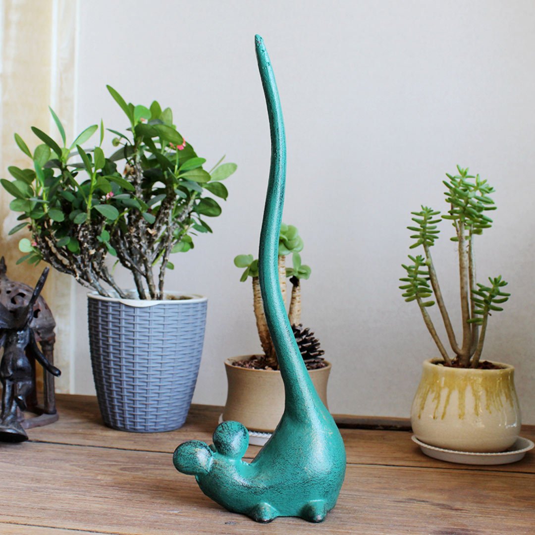 Rustica | Compact Cast Iron Toilet Paper Holder