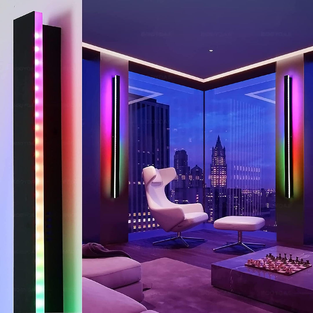 BoltGlow – RGB Wall Lamp with Music Effects and Weather-Resistant Design