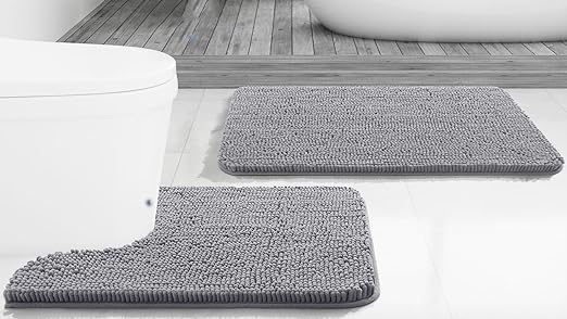 VelvetCloud - Ultra Soft Luxury Bath Mat - Elegant Design for Your Bathroom