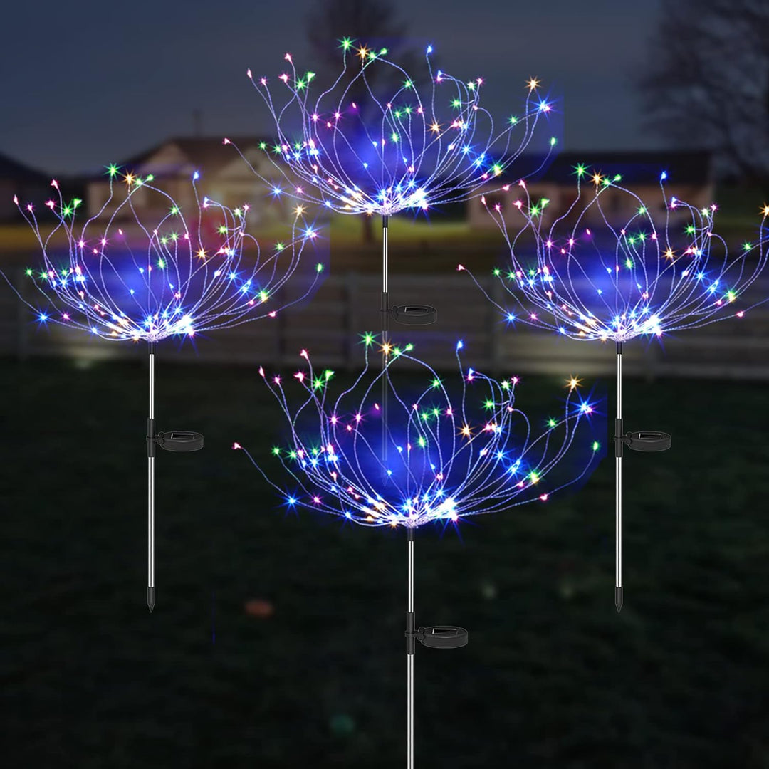 SparkGlow | Solar Lamps in Firework Style