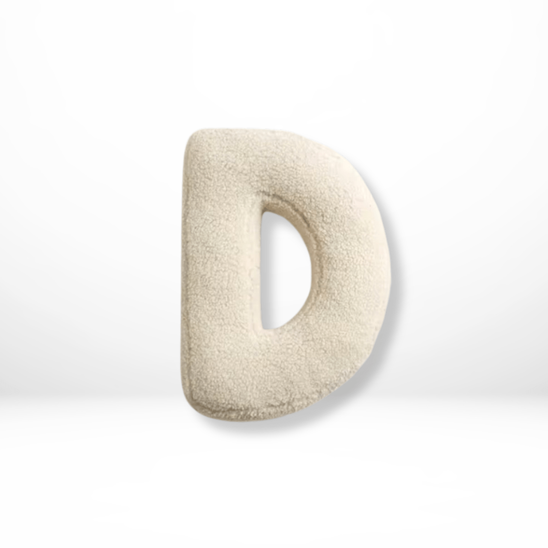 SofaLetters – Cotton Cushion – Modern Design with Alphabet Print