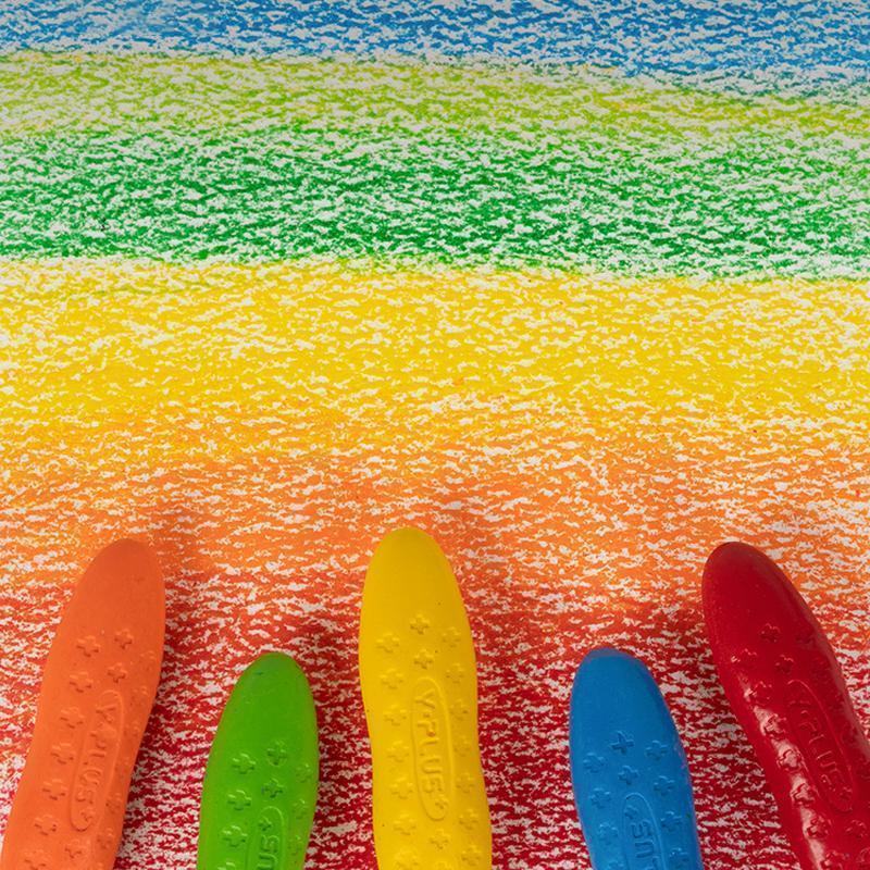 Washable Peanut-shaped Crayons for Kids - A Safe and Vibrant Drawing Experience