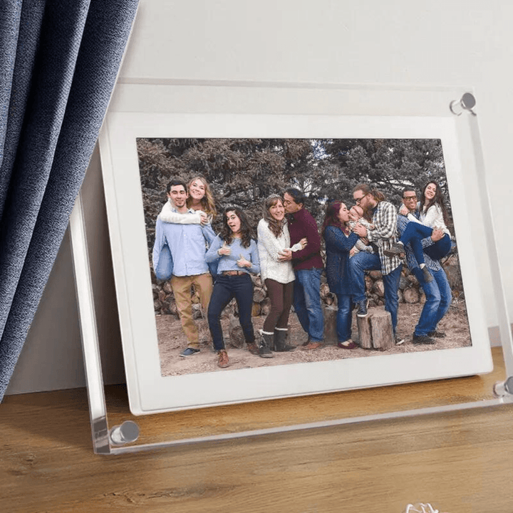 Digital Photo Frame - Relive Your Favorite Moments - Easily Upload Files - Photos and Videos