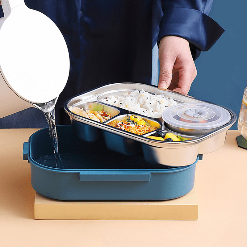 ThermoBox - Lunchbox with Soup Bowl and 4 Compartments