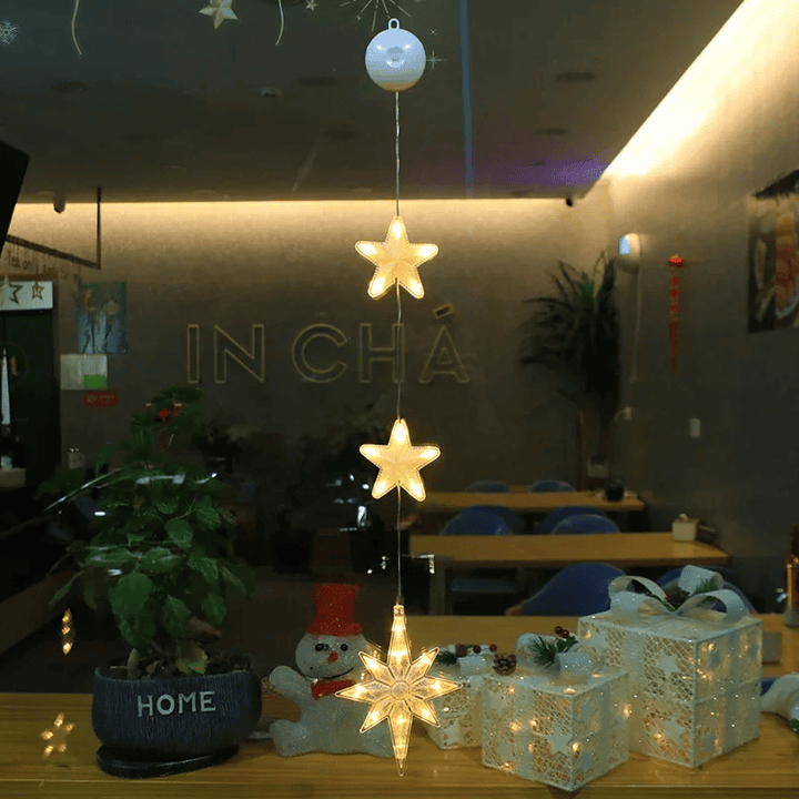 SparkleLights | Snowflake Star LED Lamp