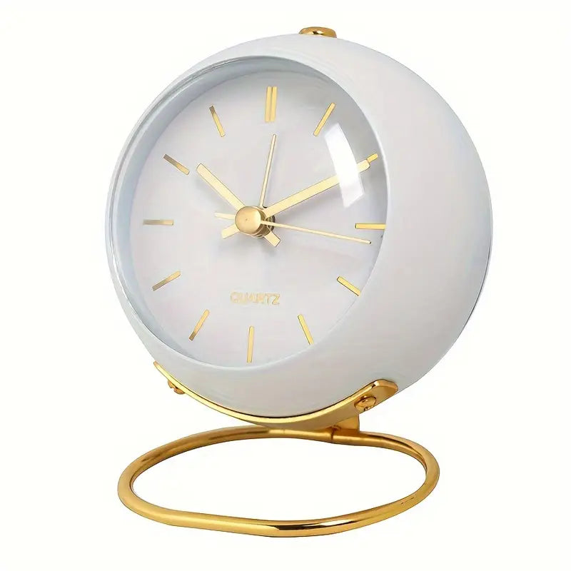 CLEVLO | Silent Quartz Desk Clock