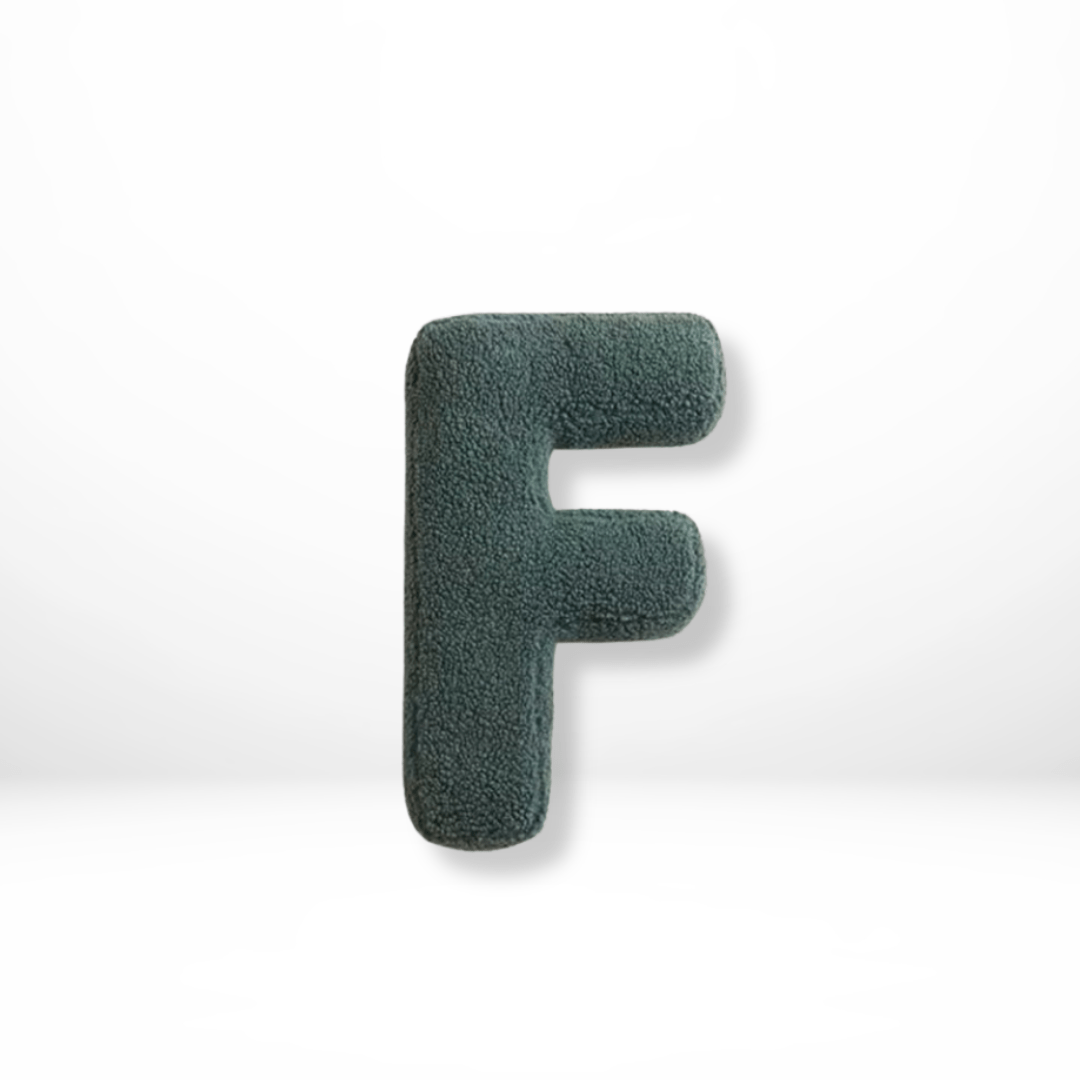 SofaLetters – Cotton Cushion – Modern Design with Alphabet Print