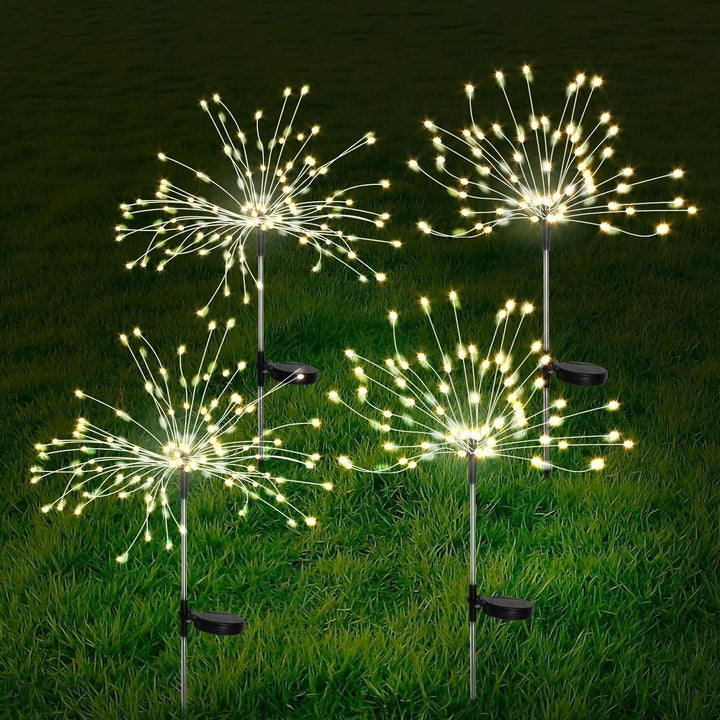 SparkGlow | Solar Lamps in Firework Style