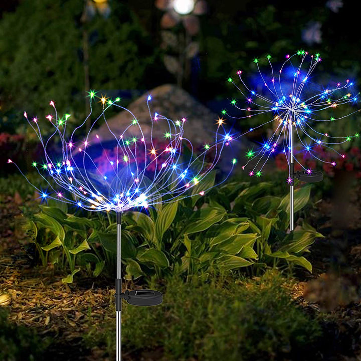 SparkGlow | Solar Lamps in Firework Style