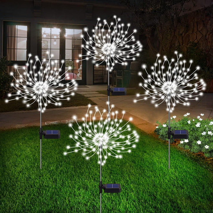 SparkGlow | Solar Lamps in Firework Style