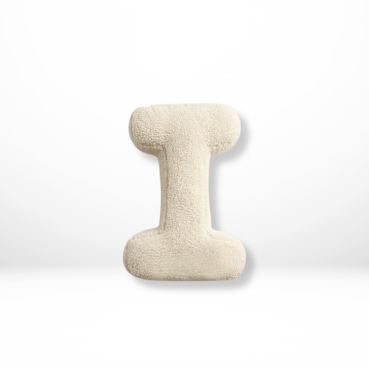 SofaLetters – Cotton Cushion – Modern Design with Alphabet Print