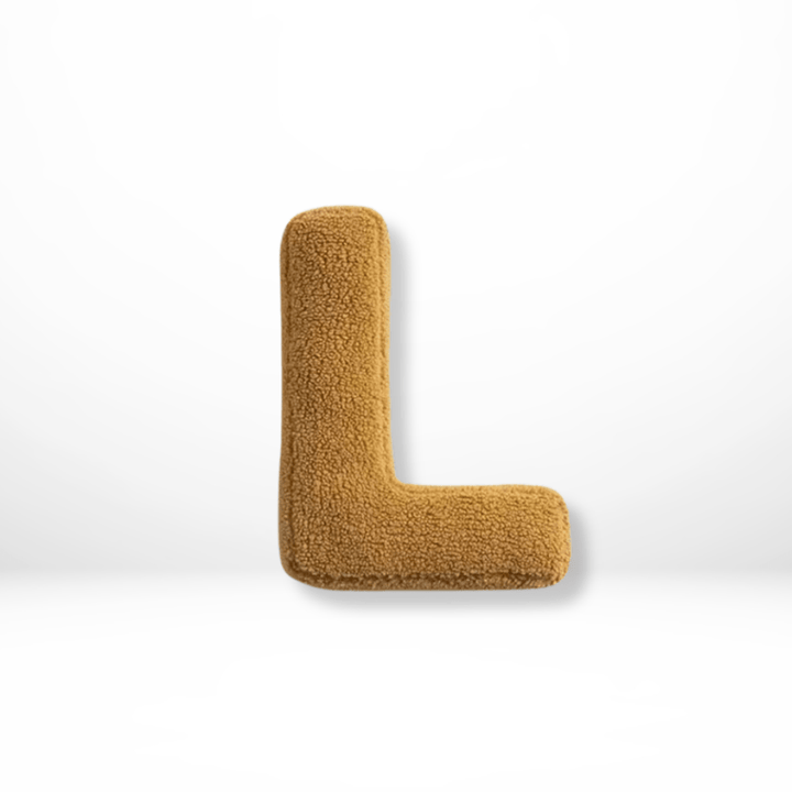 SofaLetters – Cotton Cushion – Modern Design with Alphabet Print