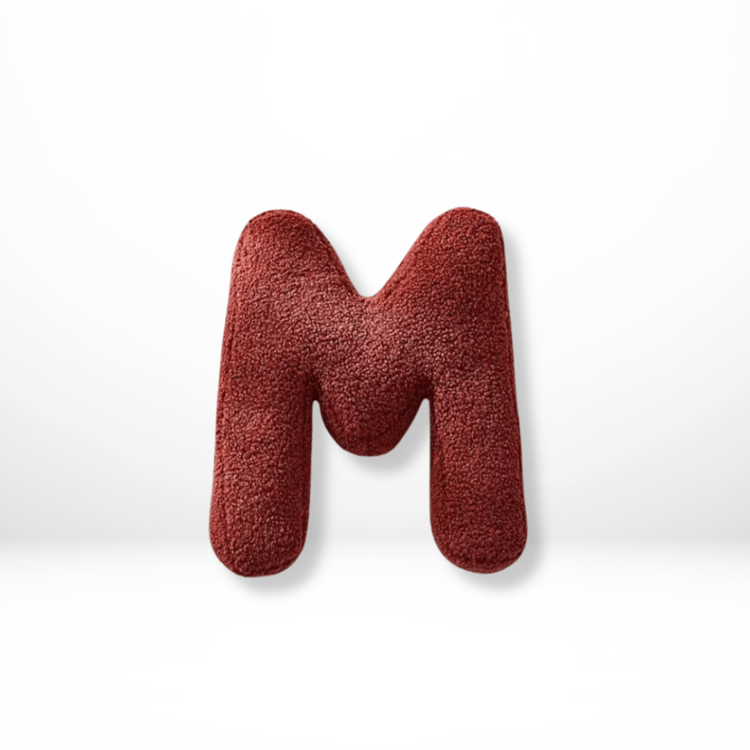 SofaLetters – Cotton Cushion – Modern Design with Alphabet Print