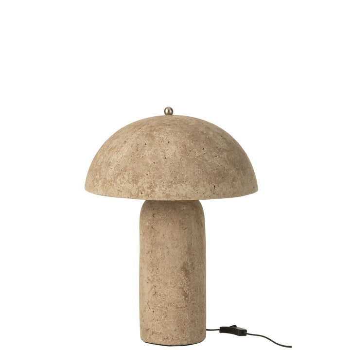 Mushroom Table Lamp Beige