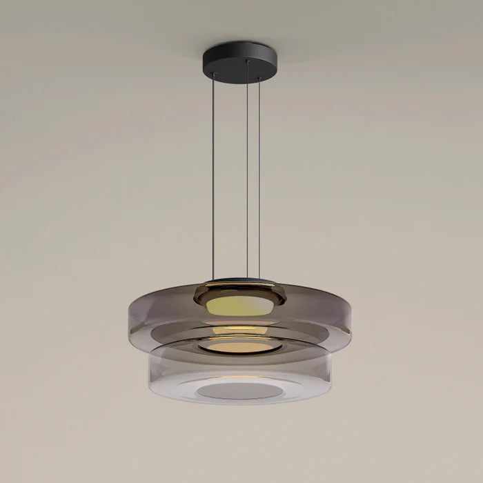 CraftNova – Bauhaus Glass Pendant Lamp with Adjustable Suspension