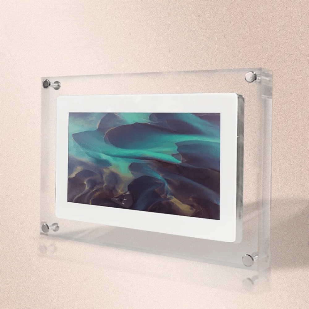 Digital Photo Frame - Relive Your Favorite Moments - Easily Upload Files - Photos and Videos
