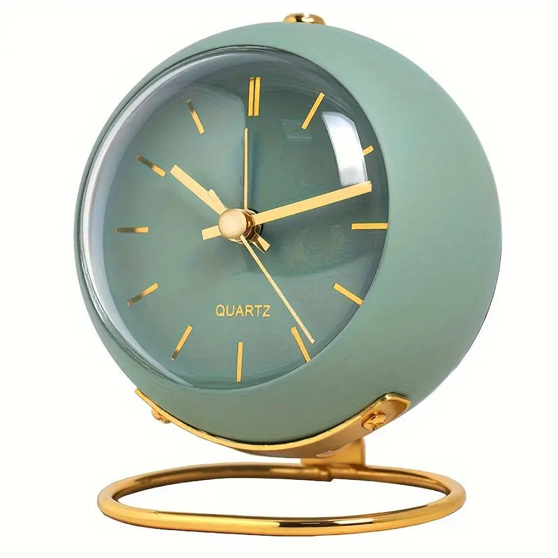 CLEVLO | Silent Quartz Desk Clock