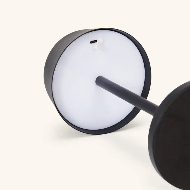 Anton Black Rechargeable Table Lamp | Stylish and Wireless Lighting
