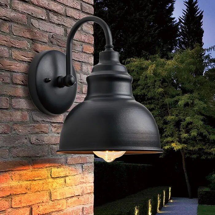 TimelessGlow | Elegant Retro Outdoor Lighting for Any Space