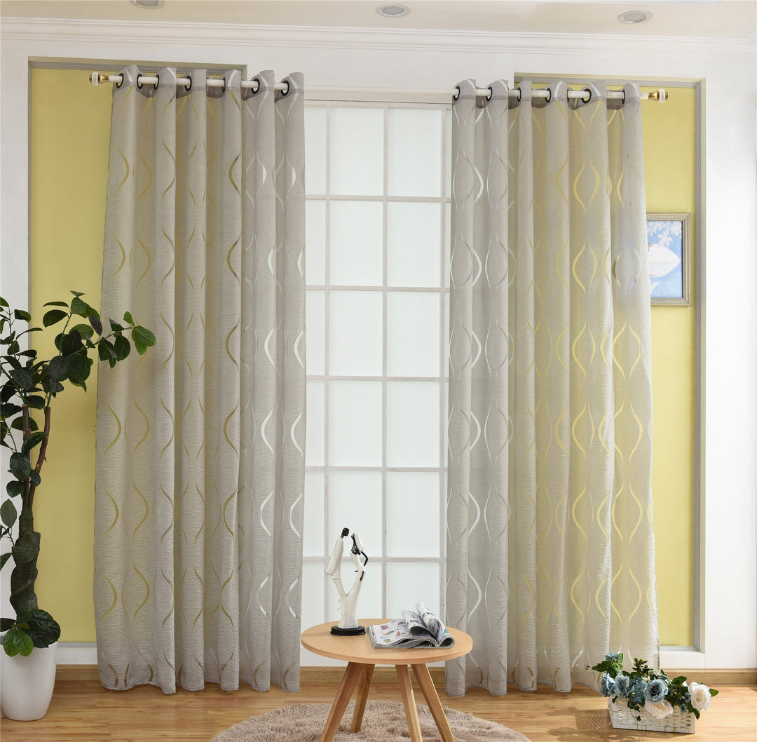 BubbleLace | Stylish Modern Voile with Pattern