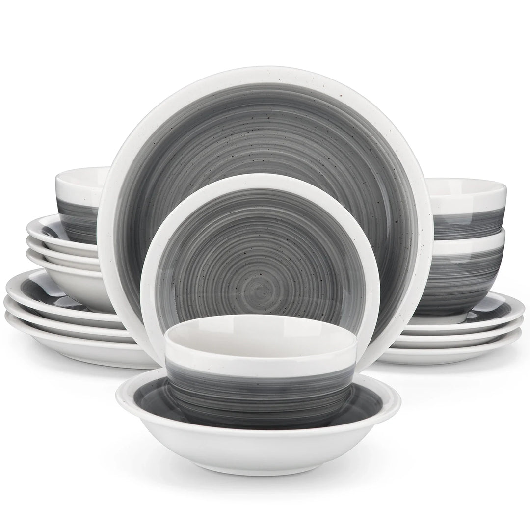 OriDiner | Earthenware Dinnerware Set for 4/8/16 People