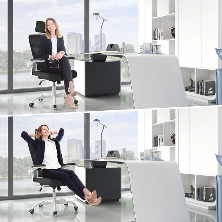 CLEVLO | ErgoFlow Executive Office Chair