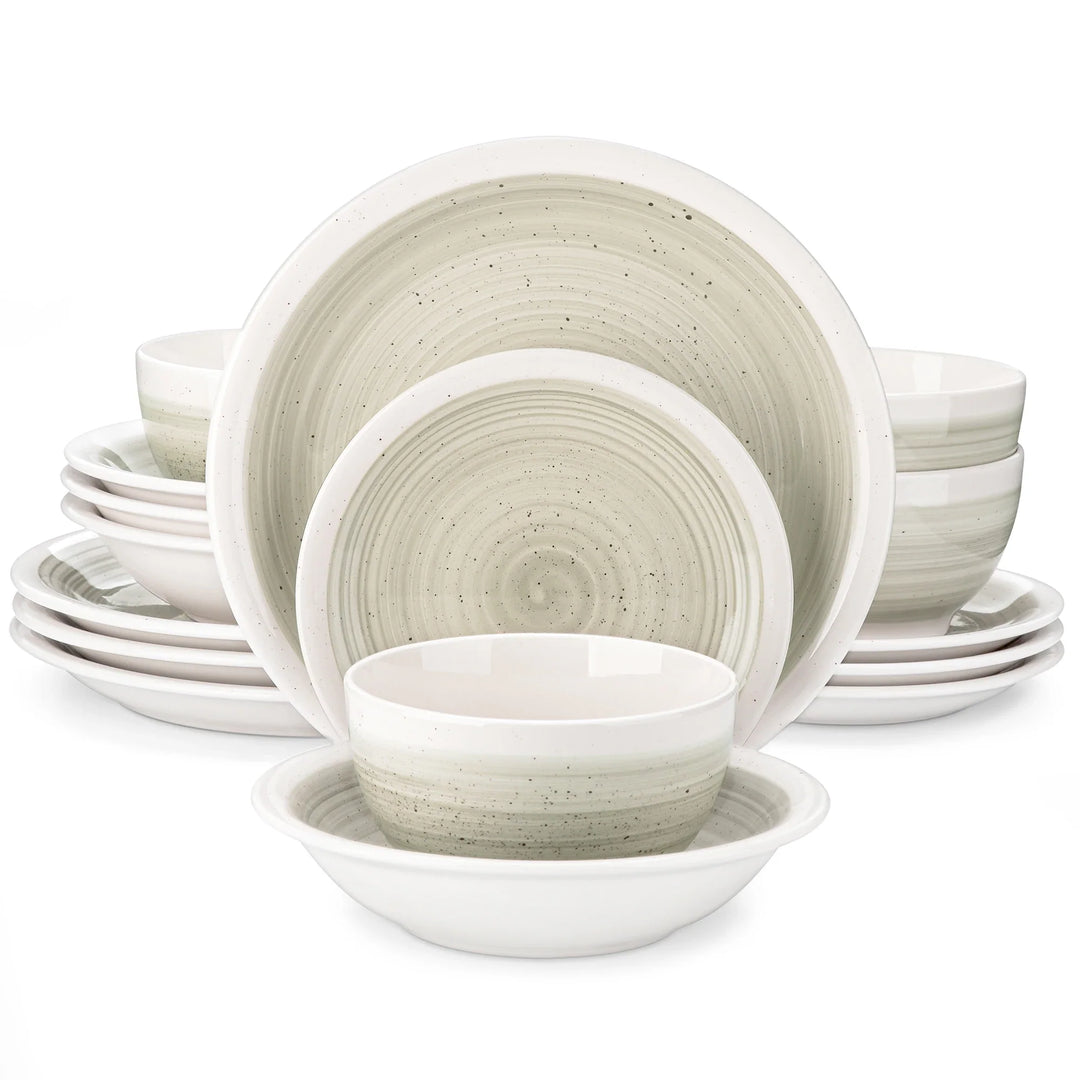 OriDiner | Earthenware Dinnerware Set for 4/8/16 People