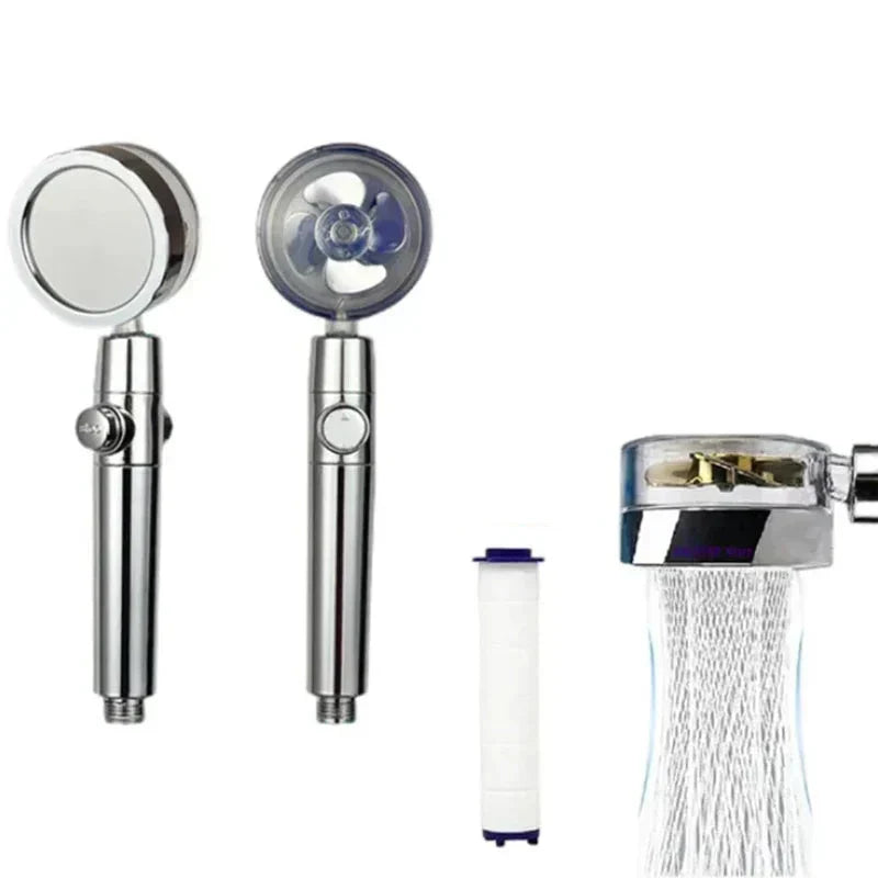AquaForce | Innovative High-Pressure Showerhead with Filtration