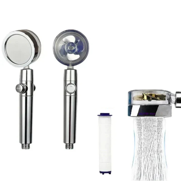 AquaForce | Innovative High-Pressure Showerhead with Filtration
