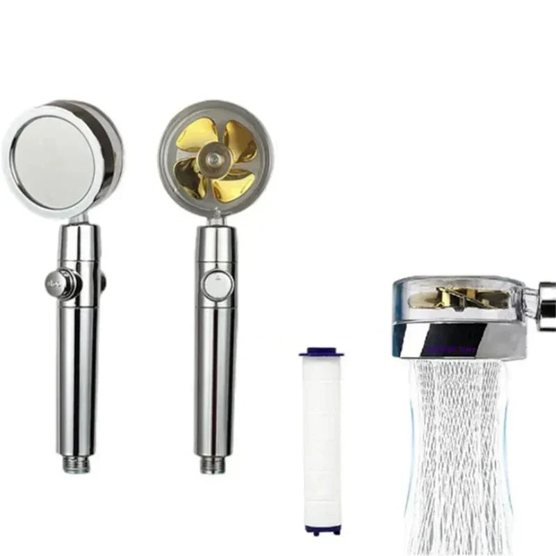 AquaForce | Innovative High-Pressure Showerhead with Filtration