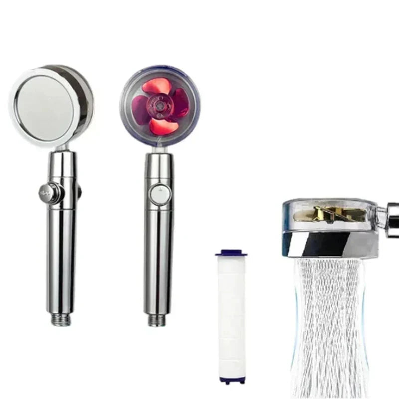 AquaForce | Innovative High-Pressure Showerhead with Filtration