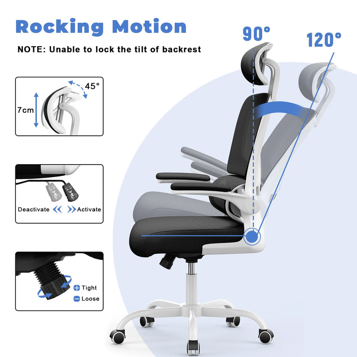 CLEVLO | ErgoFlow Executive Office Chair