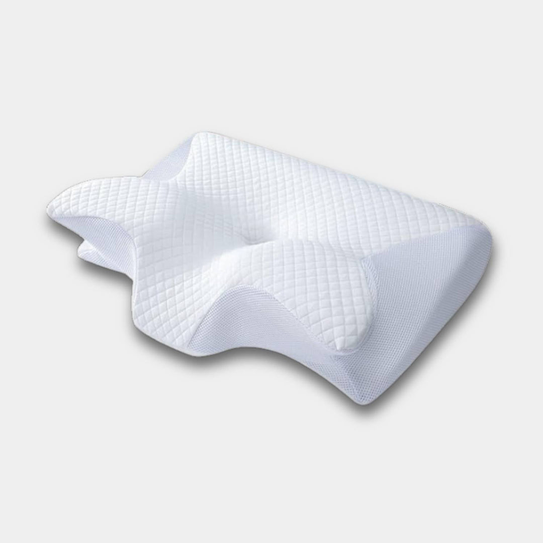 Adaptive Comfort Memory Foam Pillow – Ensures Proper Neck and Shoulder Alignment – Breathable Fabric for Improved Airflow