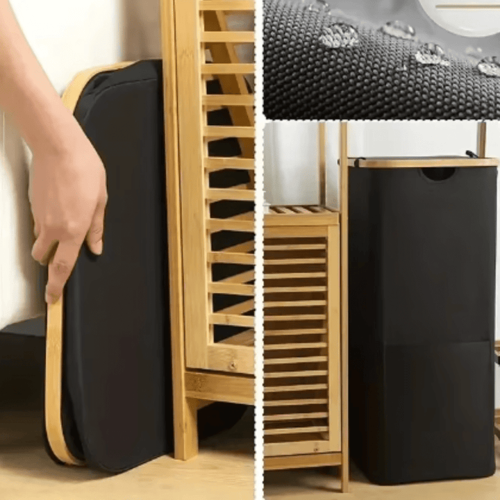 Econest Space-Saving Bottle Organizer - Ideal for Recycling and Kitchen Organization