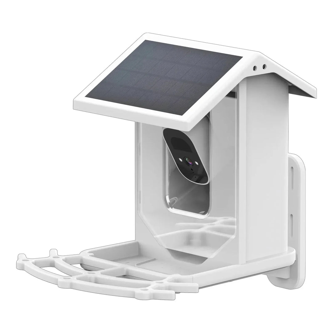 BirdWatch Advanced Bird Feeder - Recognizes Over 16,000 Bird Species - Solar-Powered