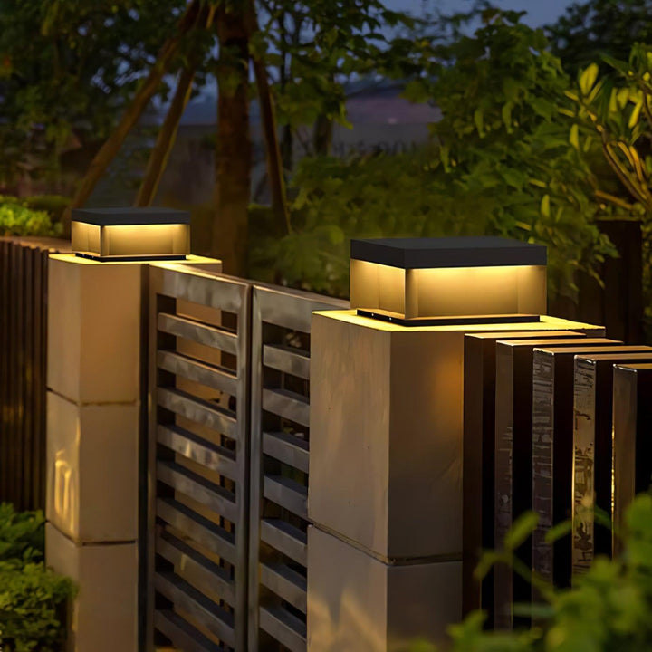 EverLume - Stylish Solar Lamp for Outdoors - Matte Acrylic Shade and Durable Design