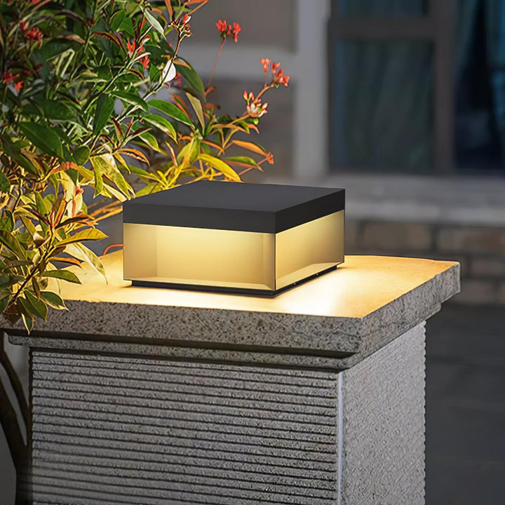 EverLume - Stylish Solar Lamp for Outdoors - Matte Acrylic Shade and Durable Design
