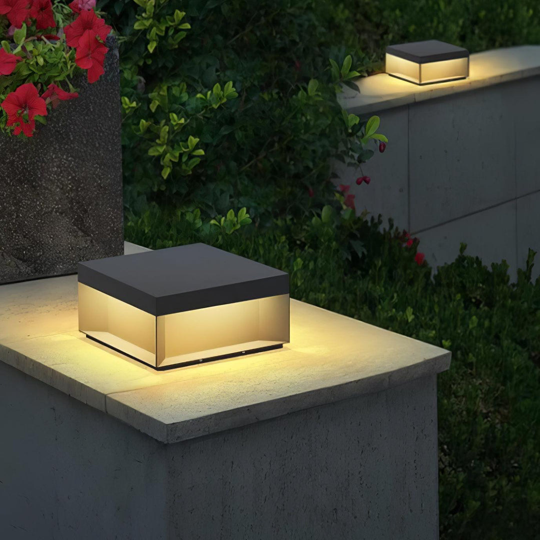 EverLume - Stylish Solar Lamp for Outdoors - Matte Acrylic Shade and Durable Design