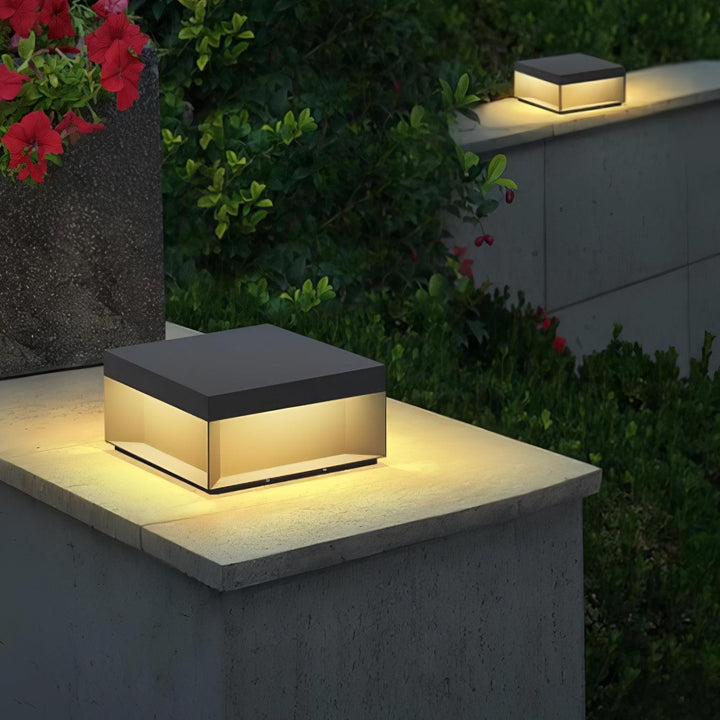 EverLume - Stylish Solar Lamp for Outdoors - Matte Acrylic Shade and Durable Design