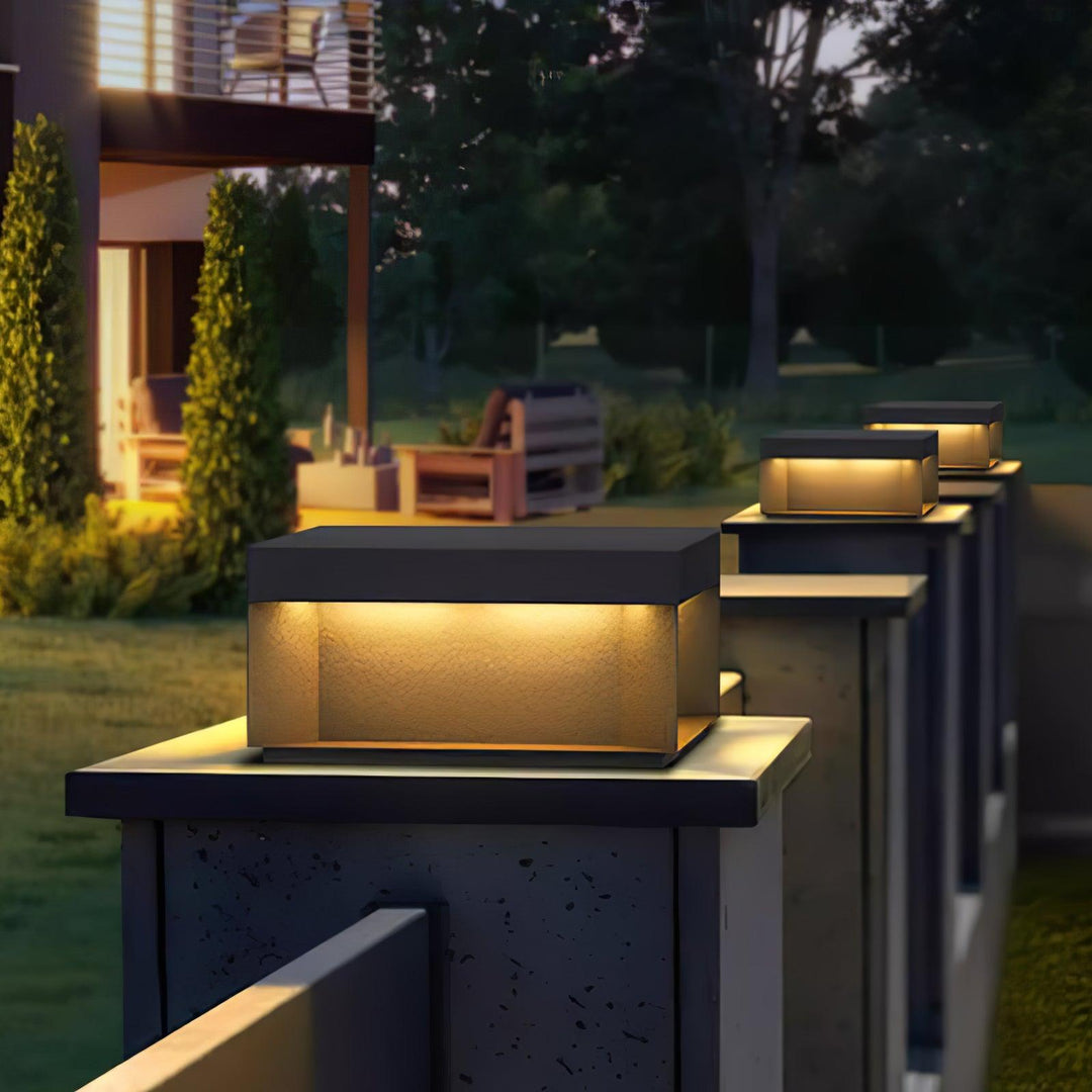 EverLume - Stylish Solar Lamp for Outdoors - Matte Acrylic Shade and Durable Design