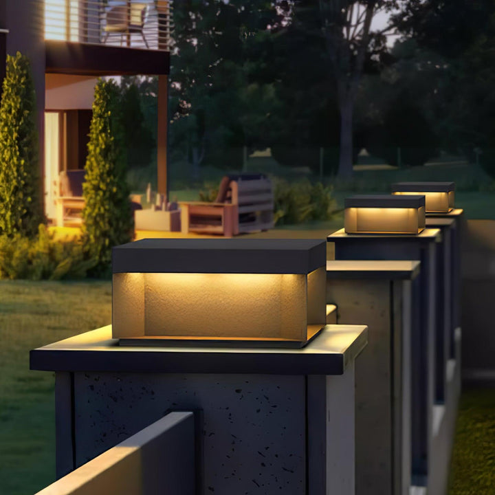 EverLume - Stylish Solar Lamp for Outdoors - Matte Acrylic Shade and Durable Design