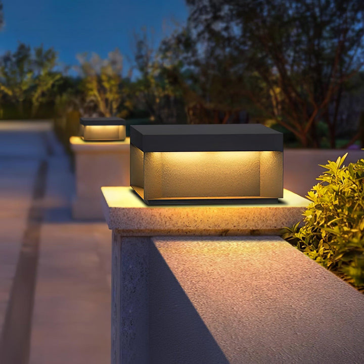 EverLume - Stylish Solar Lamp for Outdoors - Matte Acrylic Shade and Durable Design