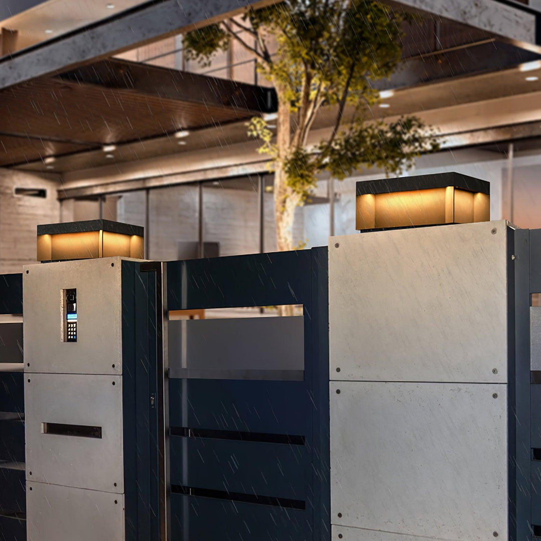 EverLume - Stylish Solar Lamp for Outdoors - Matte Acrylic Shade and Durable Design