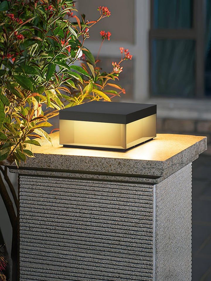 EverLume - Stylish Solar Lamp for Outdoors - Matte Acrylic Shade and Durable Design