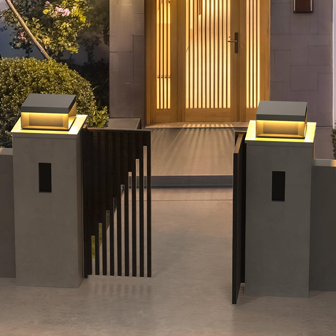 EverLume - Stylish Solar Lamp for Outdoors - Matte Acrylic Shade and Durable Design