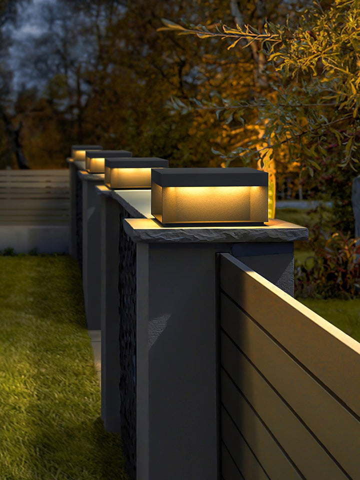 EverLume - Stylish Solar Lamp for Outdoors - Matte Acrylic Shade and Durable Design