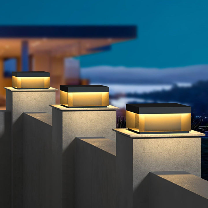 EverLume - Stylish Solar Lamp for Outdoors - Matte Acrylic Shade and Durable Design