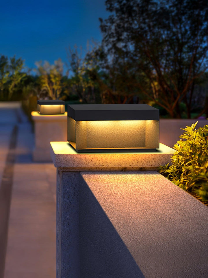 EverLume - Stylish Solar Lamp for Outdoors - Matte Acrylic Shade and Durable Design