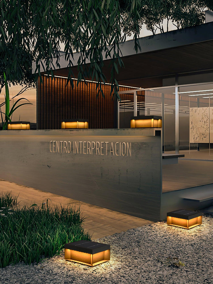 SolarGlow | Solar-Powered Garden Lamp